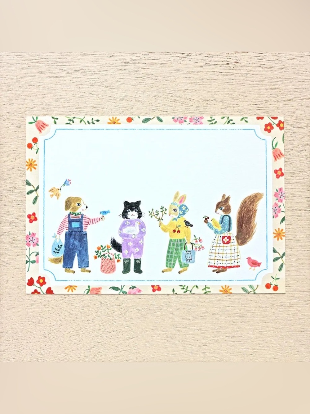 Aiko Fukawa x Cozyca Products Postcard